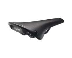 Brooks Saddles & Seats|Holiday Shopping|C15 Cambium Saddle (Black) (Steel Rails) (140mm)