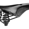 Brooks Holiday Shopping|Flyer Carved Saddle (Black) (Steel Rails)