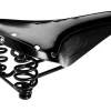 Brooks Saddles & Seats|Holiday Shopping|Flyer Men's Leather Saddle (Black) (Steel Rails) (170mm)