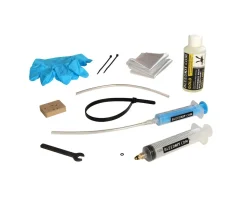 BunnyHop Tribe Cables & Housing|Replacement Parts|Premium Hydraulic Brake Bleed Kit w/Gold Oil (Shimano)
