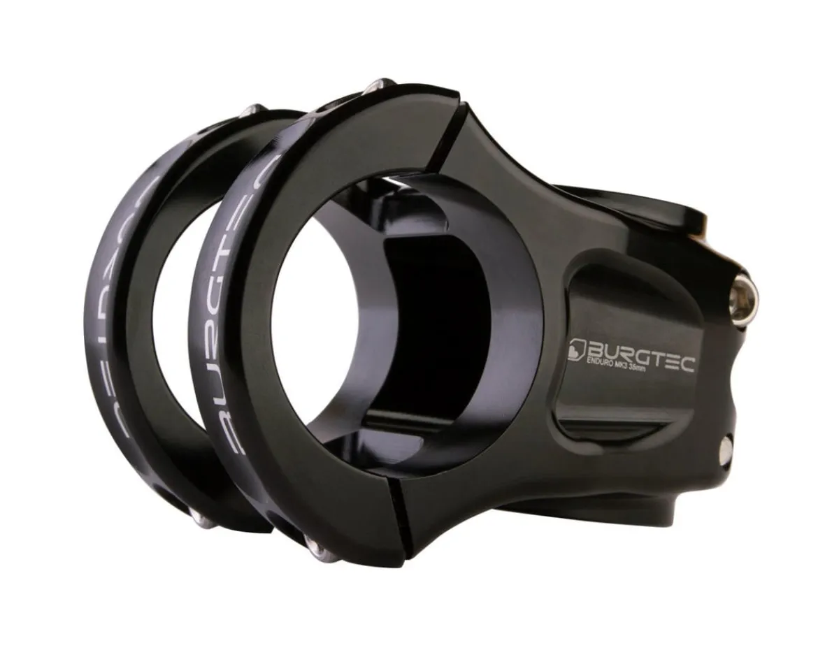 Burgtec Stems & Parts|Enduro MK3 Stem (Black) (35mm) (35mm Clamp)