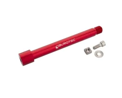 Burgtec Wheels & Parts|Suspension|Fox Fork 2021+ Axle (Race Red) (15 x 110mm) (Fox 36/38)