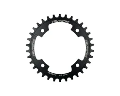 Burgtec Chainrings & Accessories|Outside Fit E-Bike Steel Thick Thin Chainring (Black) (34T) (104mm BCD)