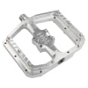 Burgtec Pedals & Cleats|Penthouse Flat MK5 B-Rage Edition Pedals (Silver)