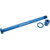 Burgtec Wheels & Parts|Pivot 185.3mm UDH Rear Axle (Deep Blue)
