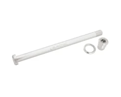 Burgtec Wheels & Parts|Pivot 185.3mm UDH Rear Axle (Rhodium Silver)