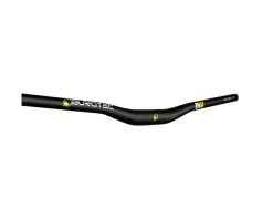 Burgtec Handlebars|Ride Wide DH Riser Bar (Black) (22.5mm Rise) (800mm) (35mm Clamp)