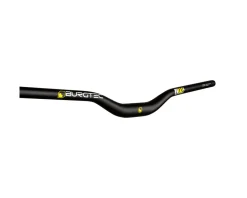 Burgtec Handlebars|Ride Wide E-Bike Riser Bar (Black) (35mm Rise) (800mm) (35mm Clamp)