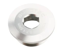 Burgtec Cranksets & Parts|Shimano Crank Bolt (Rhodium Silver)