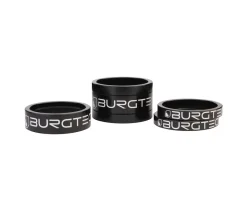 Burgtec Headsets & Spacers|Stem Spacer Kit ( Black)