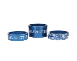 Burgtec Headsets & Spacers|Stem Spacer Kit (Deep Blue)