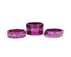 Burgtec Headsets & Spacers|Stem Spacer Kit (Purple Rain)