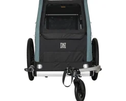 Burley Racks, Fenders, & Trailers|Bark Ranger Pet Bike Trailer & Stroller (Blue) (XL)