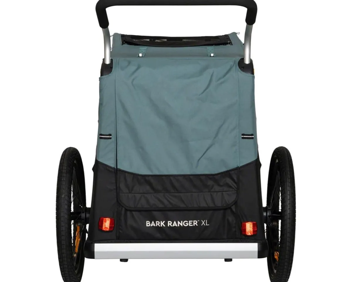 Burley Racks, Fenders, & Trailers|Bark Ranger Pet Bike Trailer & Stroller (Blue) (XL)