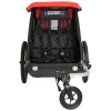 Burley Racks, Fenders, & Trailers|Honey Bee Bike Trailer & Stroller (Red)