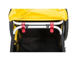Burley Racks, Fenders, & Trailers|Nomad Cargo/Touring Trailer (Yellow)