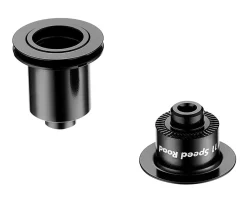 Cadex Wheels & Parts|Conversion End Caps (Rear) (For Shimano HG Freehub) (12mm Thru Axle To 5 x 135mm Quick Release)