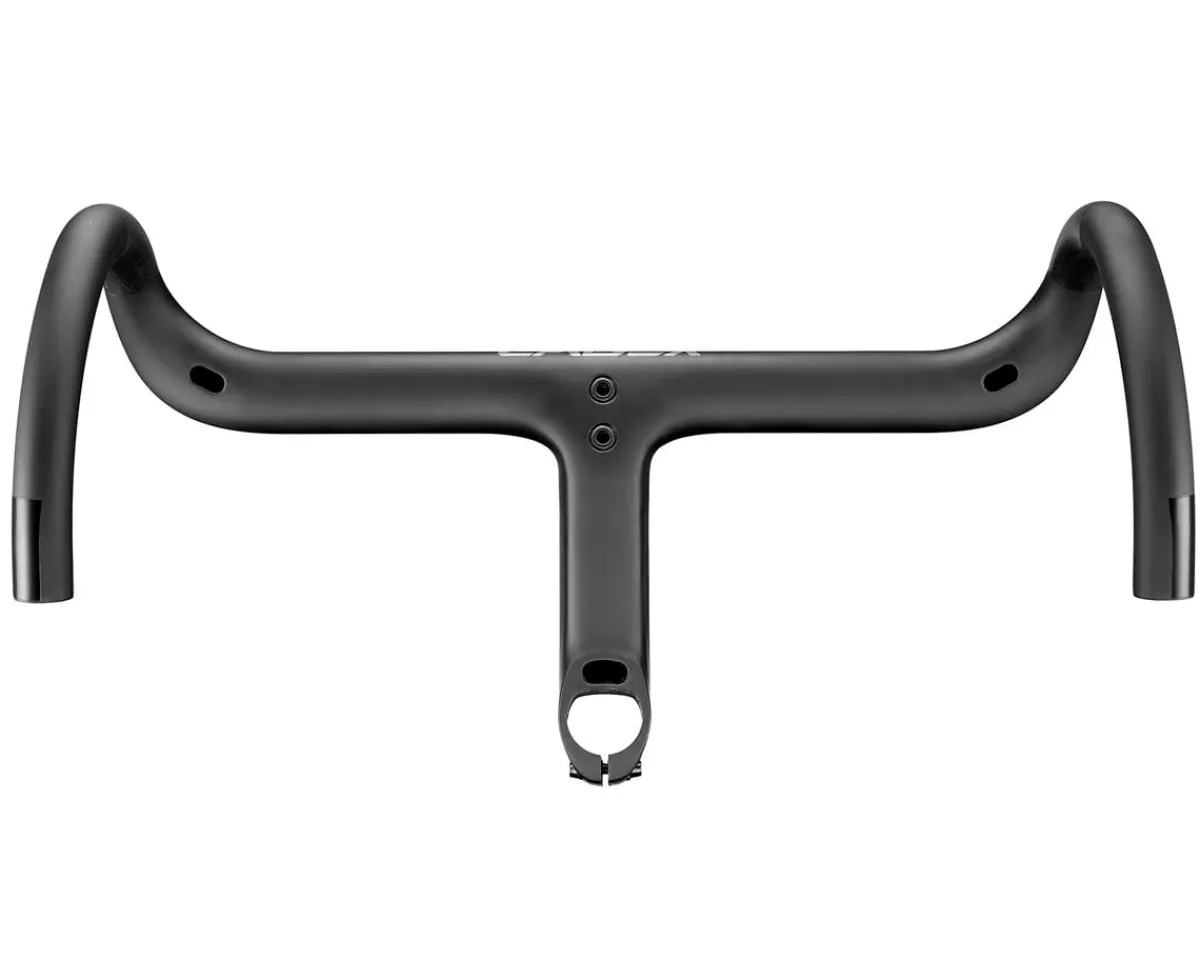Cadex Handlebars|Race Integrated Road Carbon Handlebars (Black) (90mm) (37/40cm) (1-1/8" Steerer)