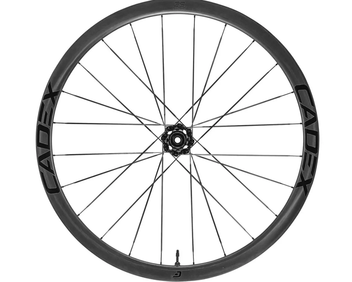 Cadex Wheels & Parts|36 Road Wheels (Black) (Shimano HG 11/12) (Rear) (12 x 142mm) (Centerlock) (Tubeless)