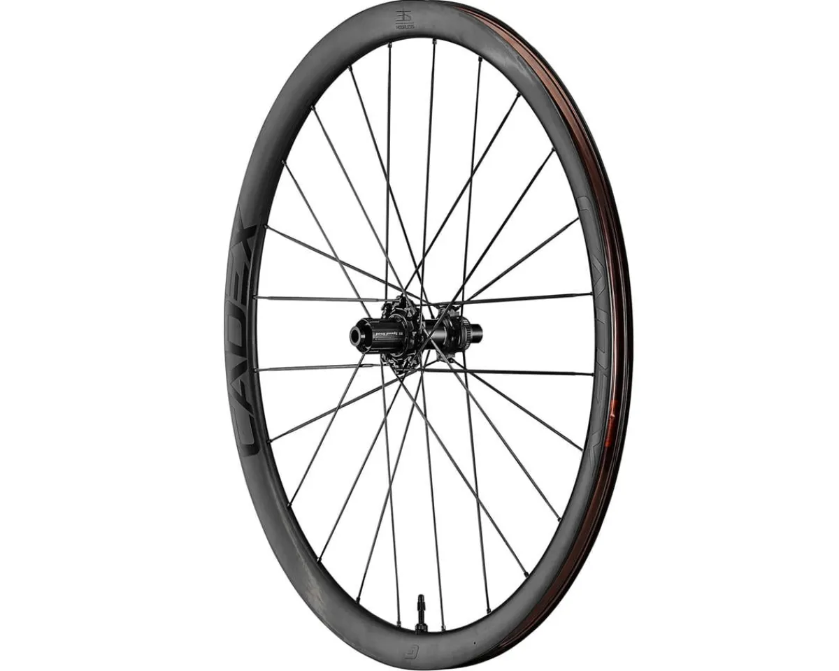 Cadex Wheels & Parts|36 Road Wheels (Black) (Shimano HG 11/12) (Rear) (12 x 142mm) (Centerlock) (Tubeless)