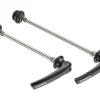 Cadex Wheels & Parts|Titanium Road Skewer Set (Black/Silver) (Titanium) (100/130mm)