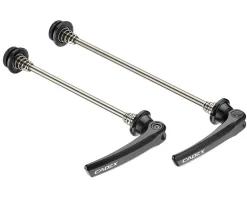 Cadex Wheels & Parts|Titanium Road Skewer Set (Black/Silver) (Titanium) (100/130mm)