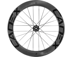 Cadex Wheels & Parts|65 Tubular Carbon Road Wheels (Shimano HG 11/12) (Rear) (12 x 142mm) (700c) (Black) (Disc Brake)