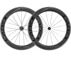 Cadex Wheels & Parts|65 Tubular Carbon Road Wheels (Shimano HG 11/12) (Rear) (QR x 130mm) (700c) (Black) (Rim Brake)