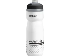 Camelbak Water Bottles|Podium Chill Insulated Water Bottle (White/Black) (21oz)