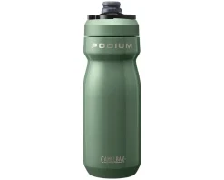 Camelbak Holiday Shopping|Water Bottles|Podium Steel Bike Bottle (Moss) (Insulated) (18oz)