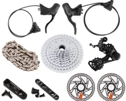 Campagnolo Groupsets|Ekar Gravel Groupset (Grey) (1 x 13 Speed)