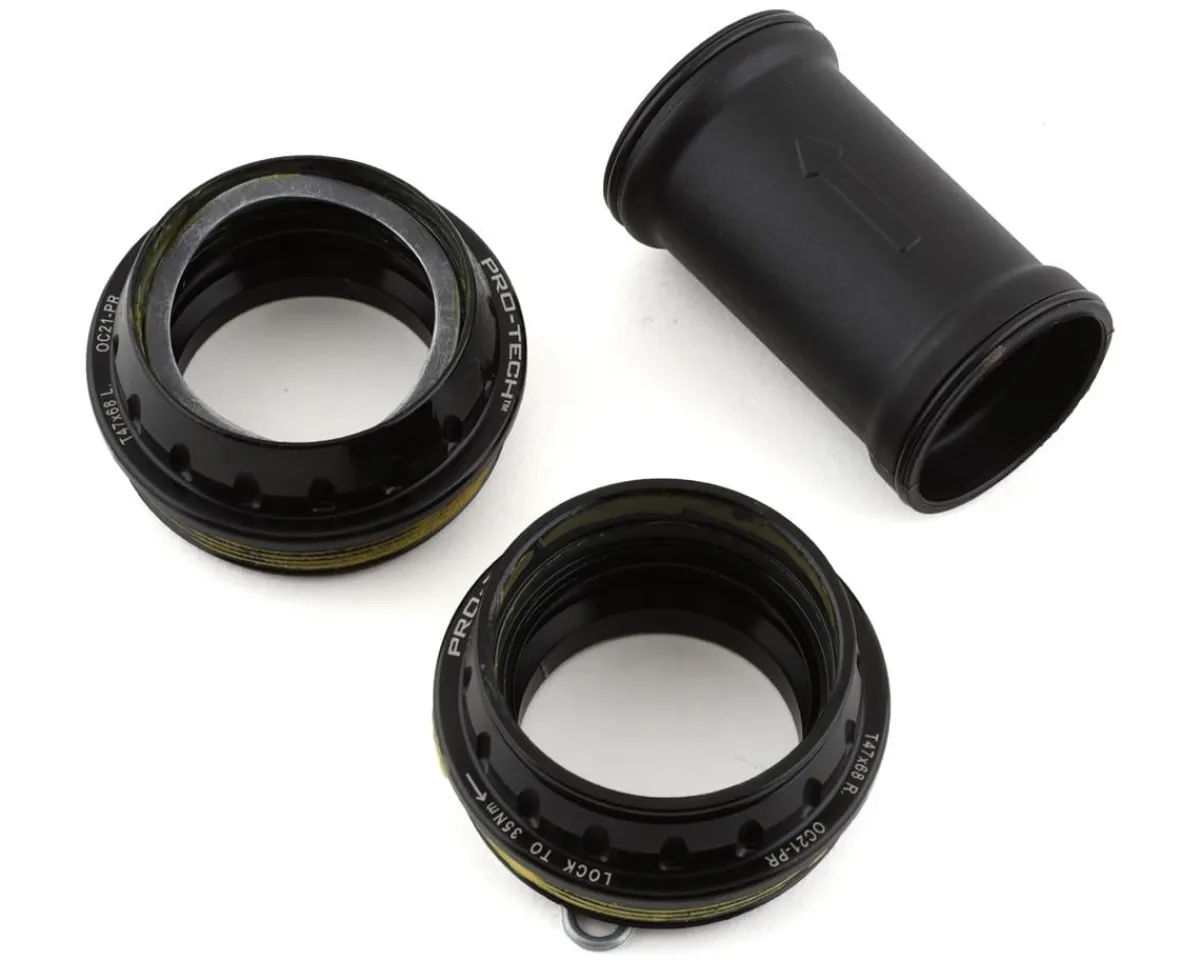 Campagnolo Bottom Brackets & Parts|ProTech Bottom Bracket (Black) (T47) (68mm) (25mm Spindle)