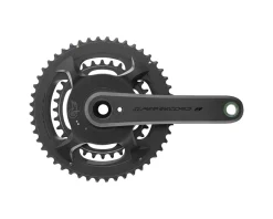Campagnolo Bike Computers|Power Meters|Super Record S Wireless Power Meter Crankset (Carbon) (2 x 12 Speed) (165mm) (48/32T) (Ultra-Torque)