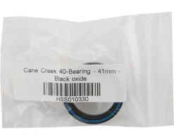 Cane Creek Bearings|Headsets & Spacers|Black Oxide Cartridge 40-Series Bearing (41mm) (36 x 45°)