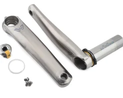 Cane Creek Cranksets & Parts|eeWings Titanium All-Road Cranks (Silver) (30mm Spindle) (172.5mm)