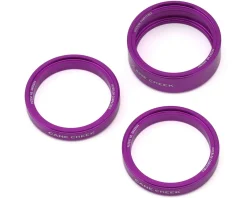 Cane Creek Headsets & Spacers|Interlok Headset Spacer Kit (Purple) (1-1/8") (5/10mm)