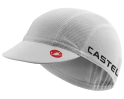 Castelli Clothing Accessories|A/C 3 Cycling Cap (White) (Universal Adult)