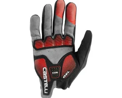 Castelli Clothing Accessories|Holiday Shopping|Arenberg Gel Long Finger Gloves (Black) (M)