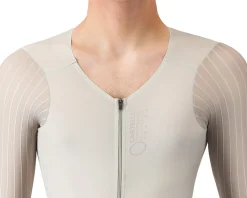 Castelli Shorts & Bibs|Body Paint V TT Speed Suit (Silver Moon/Clay/Smoky Grey) (S)