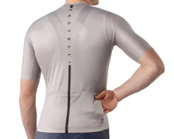 Castelli Jerseys|Summer Essentials|Drittone Logo Short Sleeve Jersey (Clay/Belgian Blue) (S)