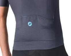 Castelli Jerseys|Summer Essentials|Entrata Apex Short Sleeve Jersey (Twilight Blue/Neon Cobalt) (S)