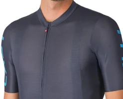 Castelli Jerseys|Summer Essentials|Entrata Apex Short Sleeve Jersey (Twilight Blue/Neon Cobalt) (S)