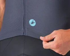 Castelli Jerseys|Summer Essentials|Entrata Apex Short Sleeve Jersey (Twilight Blue/Neon Cobalt) (S)