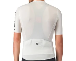 Castelli Jerseys|Summer Essentials|Entrata Apex Short Sleeve Jersey (Ivory/Smoky Grey) (S)