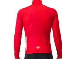 Castelli Jerseys|Entrata Thermal Long Sleeve Jersey (Rich Red/Black) (S)