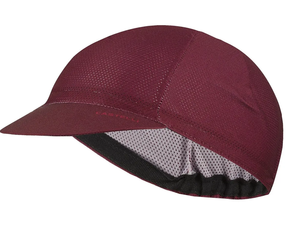 Castelli Clothing Accessories|Espresso 2 Cap (Deep Bordeaux) (Universal Adult)
