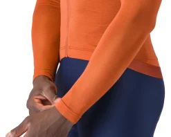 Castelli Jerseys|Espresso 2 Long Sleeve Jersey (Paprika) (M)