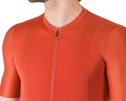 Castelli Jerseys|Summer Essentials|Espresso 2 Short Sleeve Jersey (Paprika) (S)
