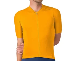 Castelli Jerseys|Summer Essentials|Espresso 2 Short Sleeve Jersey (Vivid Orange) (S)