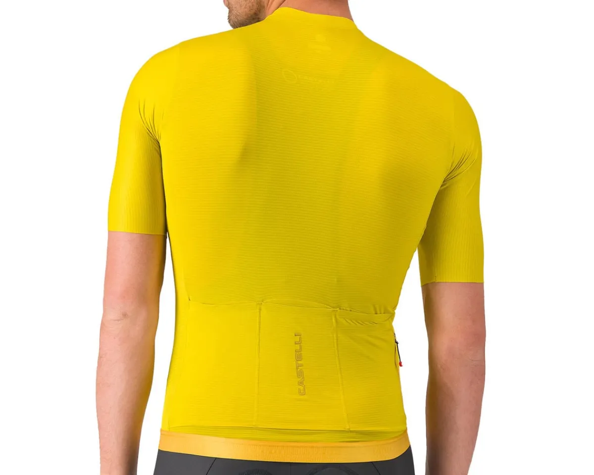 Castelli Jerseys|Summer Essentials|Espresso 2 Short Sleeve Jersey (Mango Mojito) (S)